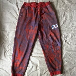 ASAP Rocky X Russell Athletic Skull Jogger Sweatpants Size M